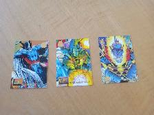 Carte Fleer 1994 Marvel Universe 3 cartes 38-36-141 (230926-049)