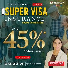 Super Visa Insurance – Up to 45% OFF for Parents Under 60!