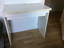 Petit bureau maquilleuse coiffeuse 29x17x28 pouces avec mirroir - Photo 3