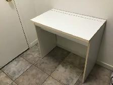 Petit bureau maquilleuse coiffeuse 29x17x28 pouces avec mirroir - Photo 7
