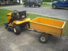 TRACTEUR À GAZON - Photo 8