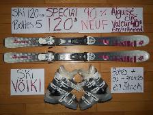 Plusieurs kits de ski alpin twin tip 100 110 120 cm