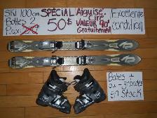 Plusieurs kits de ski alpin twin tip 100 110 120 cm - Photo 4