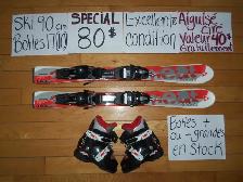 Ensembles kits de ski alpin et twin tip 80 90 100 110 cm - Photo 7