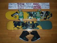 Ensembles de snowboard planche a neige snow - Photo 5