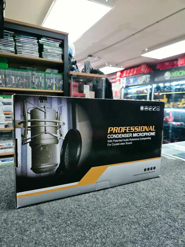 Microphone à condensateur professionnel