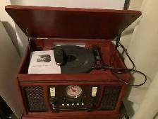 Turntable, DVD, cassette player ,radio unit