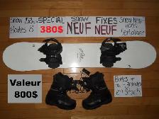 Ensembles snow planche a neige snowboard