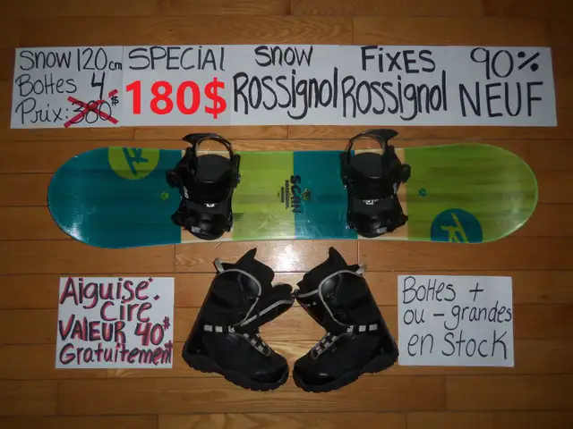 Ensembles de snowboard planches a neige snow