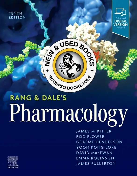 Rang and Dale's Pharmacology 10th Edition Ritter 9780323873956