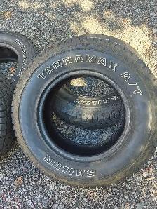 set of 4 17' All Terrain Tires