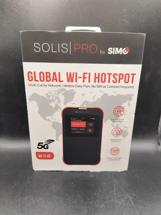 SOLIS PRO GLOBAL WIFI HOTSPOT