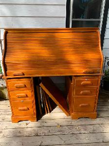 Roll Top Desk needs T.l.c