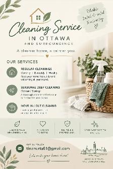 Cleaning Service in Ottawa and surrounding