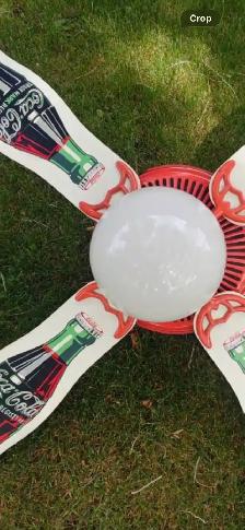 Coca Cola ceiling fan