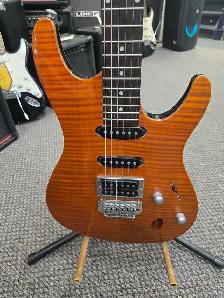 Ibanez SA Series Electric Guitar - Amber Sunburst