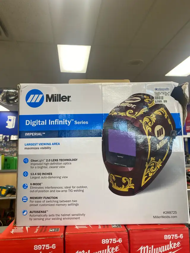 Miller 288725 Digital Infinity Welding Helmet @ Cashopolis!!