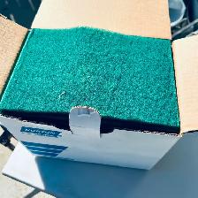 Norton Bear-Tex Hand Pads, Aluminum Oxide, 6' x 9', Very Fine Gr