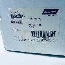 Norton Bear-Tex Hand Pads, Aluminum Oxide, 6' x 9', Very Fine Gr - Photo 2
