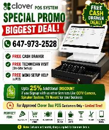 CLOVER POS SYSTEM – LIMITED TIME SPECIAL PROMO!