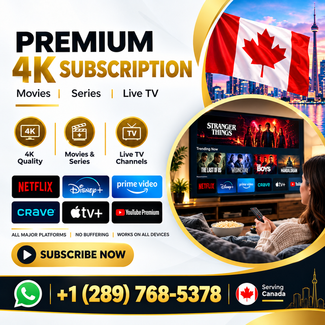 PREMIUM 4K T\/ SERVER FOR All DEVICES!