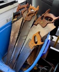 Various Hand Saw's For Sale