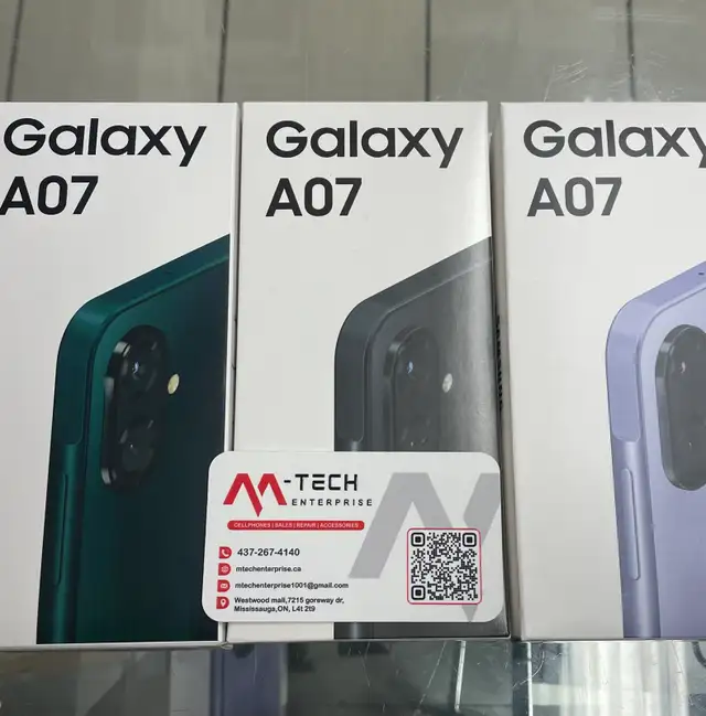 Samsung Galaxy A07 brand new sealed box