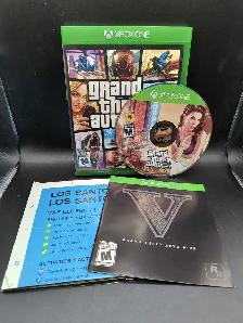 XBOX ONE GRAND THEFT AUTO 5 W/MANUAL