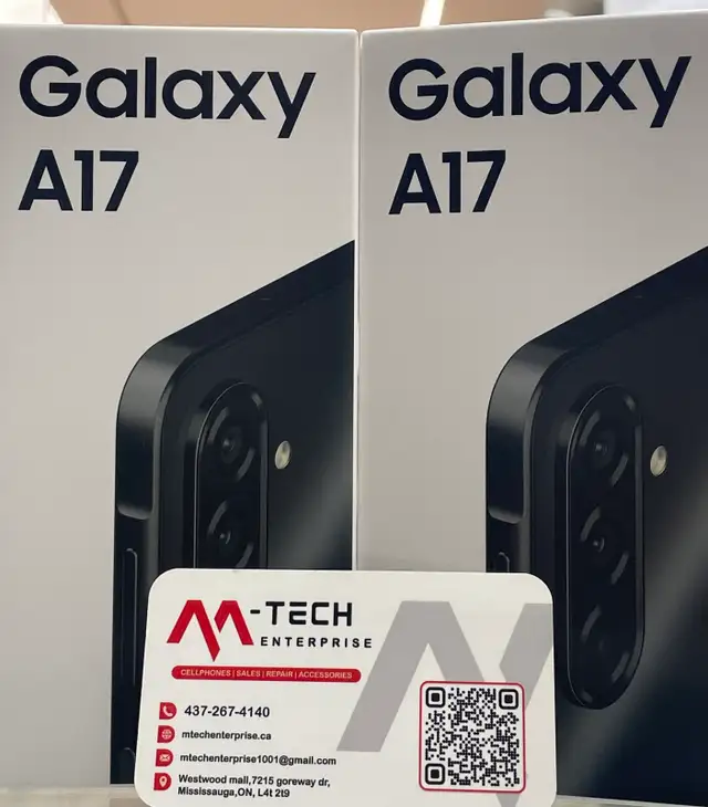 Samsung Galaxy A17 brand new sealed box