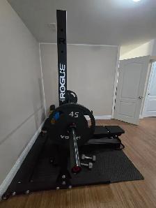 ROGUE bench press/squat rack combo - Photo 2