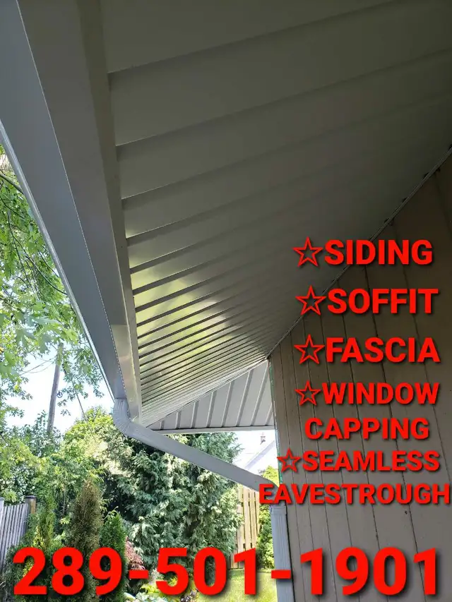 Siding ☆ Soffit ☆ Fascia ☆ Window Capping