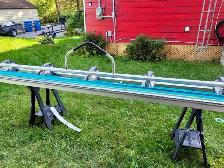 Tapco Pro 10'6' Aluminum Siding Brake (with Sawhorses)
