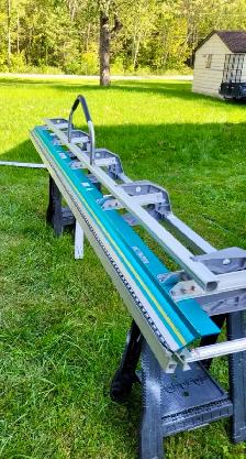 Tapco Pro 10'6' Aluminum Siding Brake (with Sawhorses) - Photo 2