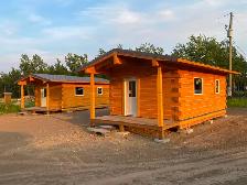 New log cabin - completely assembled and available today!