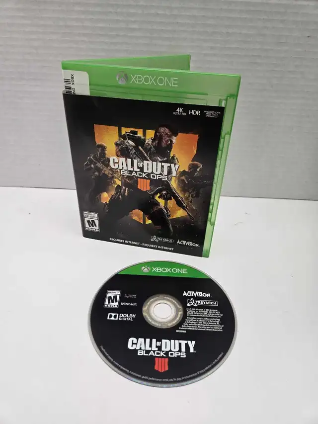 Xbox One Call of Duty Black Ops IIII