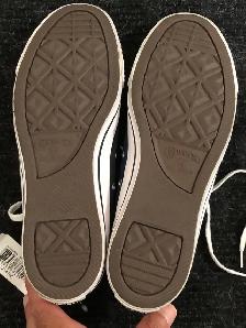 2 pairs of converse chuck taylor shoes. $50 each. Navy are men’s - Photo 2