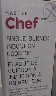 MASTER Chef Portable Induction Cooktop 1800W - Black - Photo 3