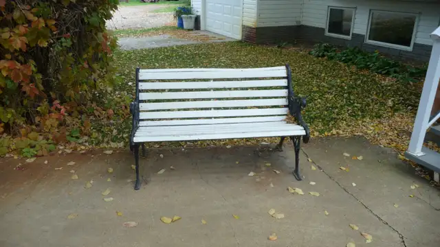 Garden bench