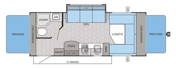 2015 Jayco Jay Feather SLX 19XUD