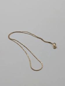 (B9415) Chain Yellow Gold 10K 2.2 grams 17'