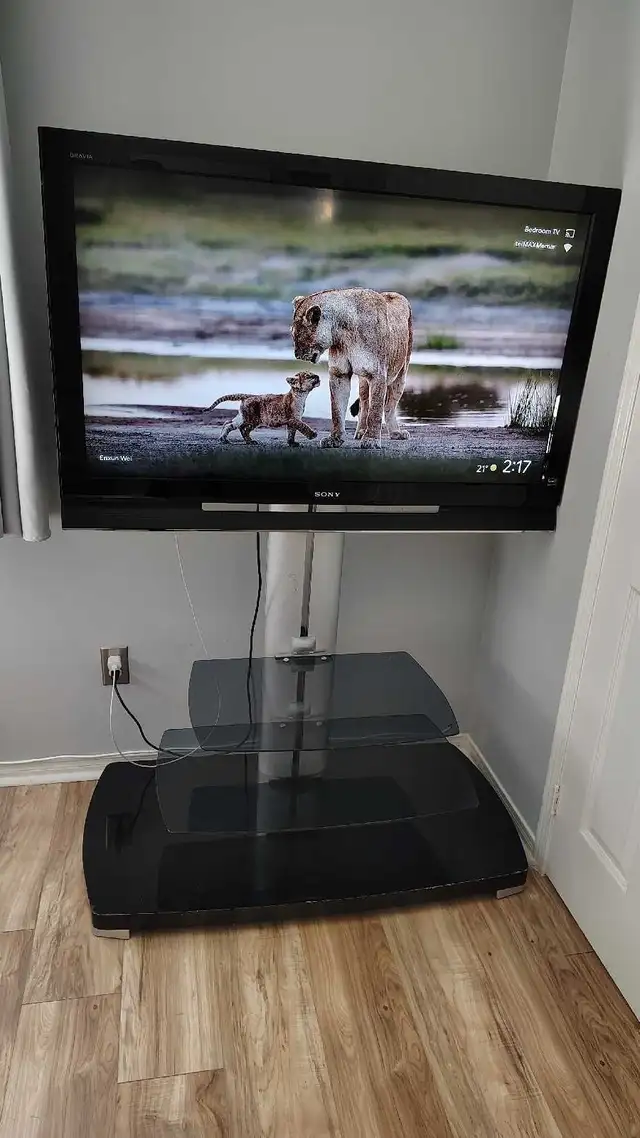46' SONY LCD TV with Remote & Stand- Excellent Condition