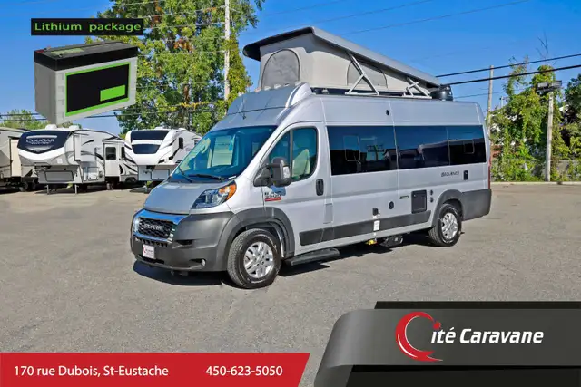 2022 Thor Motor Coach Sequence 20A Classe B avec pop top sur cha