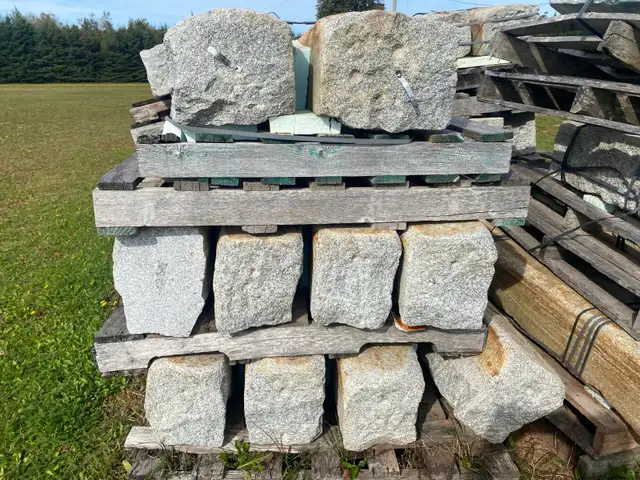 quantity of legacy armoured granite stone