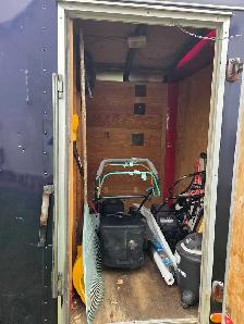 enclosed trailer