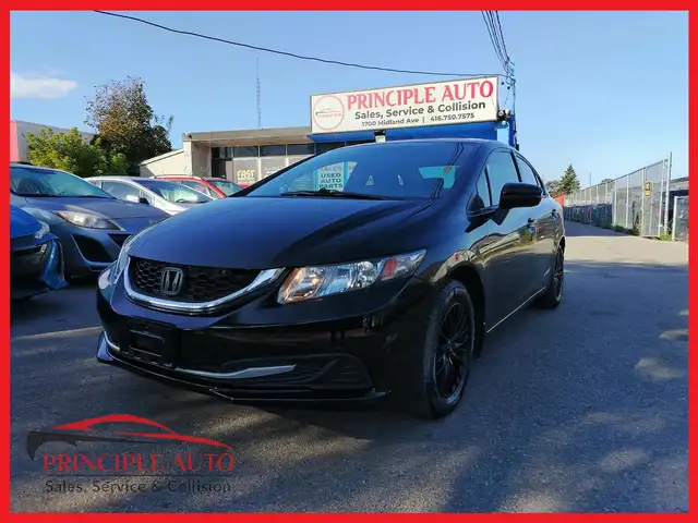 2014 Honda Civic EX 181KM CERTIFIED-WARRANTY