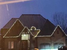 Christmas lights and GUTTER CLEANING Service - Photo 8