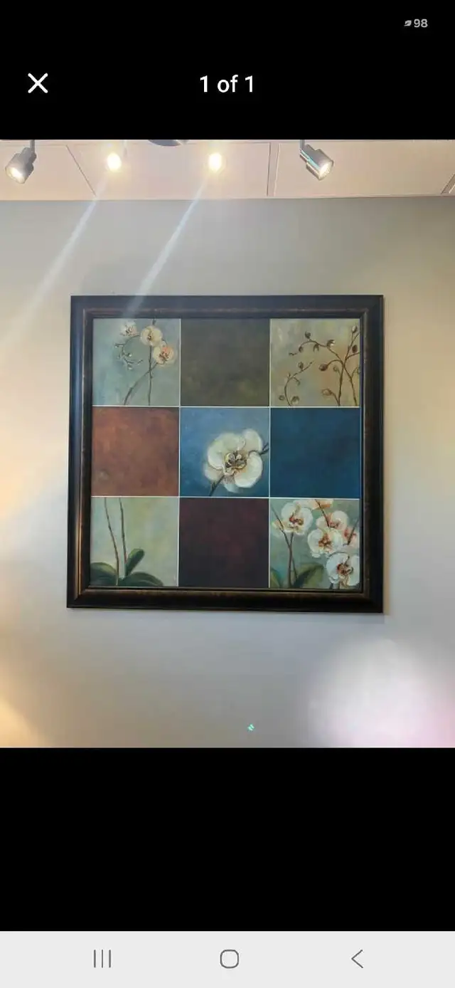 Oversized wall picture