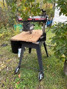 10" radial arm saw - Photo 2