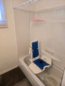 Chaise de bain électrique