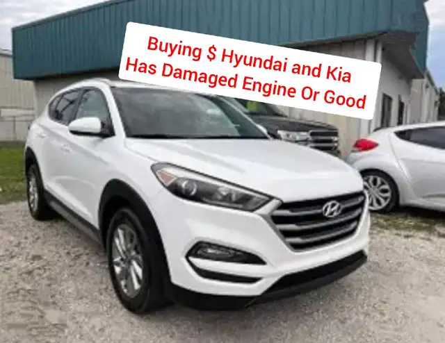 Wanted : Hyundai and Kia ( has blown engine )